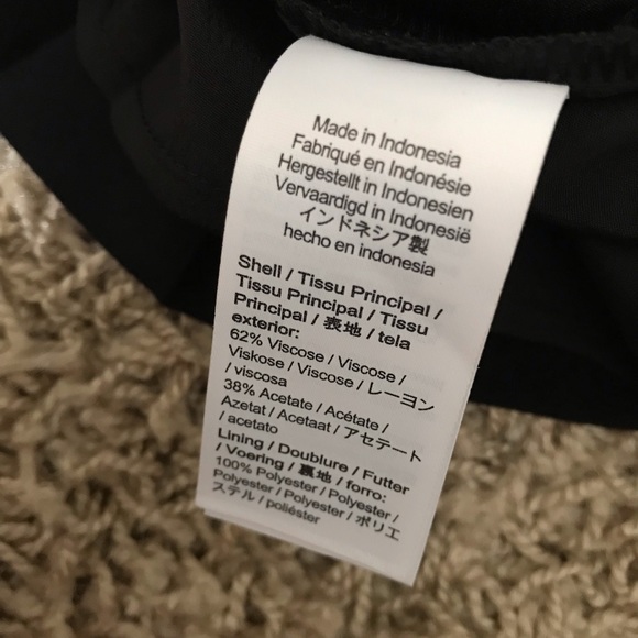 J. Crew Black Shirt Midi Dress Pleated Skirt Glass Buttons - Picture 13 of 13